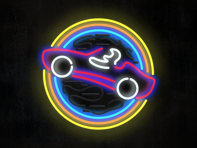 Don't Panic Bar bar earth elon musk mars neon roadster sign space spaceman spaceship sun tesla
