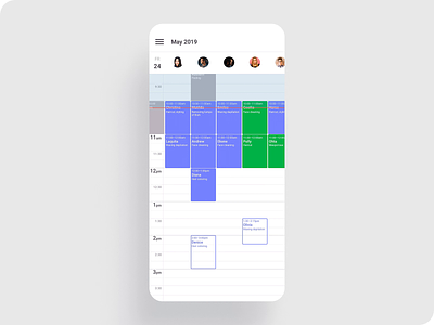 Scheduler concept animation calendar concept date master minimal mobile principle product design scheduler ui ux