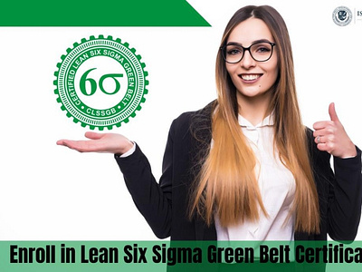 Enrol in Lean six sigma green belt certification with ISEL leansixsigmacertification sixsigmagreenbelt