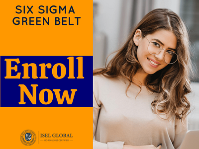 Enrol now in Six Sigma Green Belt Certification