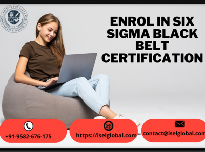 Register for Six Sigma Black Belt Certification | ISEL Global blackbelt leansixsigmacertification sixsigmacertificationonline