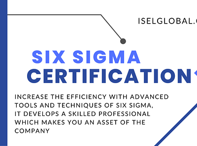 Six sigma certification, certificate that makes you an asset six sigma certification