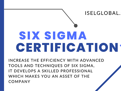 Six sigma certification, certificate that makes you an asset