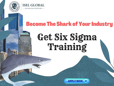 Become the shark of your Industry, Get six sigma training leansixsigmacertification sixsigmacertificationonline sixsigmagreenbelt