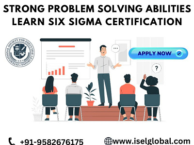 Six sigma certifications develops problem solving ability sixsigmablackbelt sixsigmacertificationonline sixsigmagreenbelt