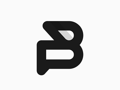 PB Monogram black branding clean dailylogo dailyui design designlogo flat graphic design illustration lettering logo logodaily logomark ui vector