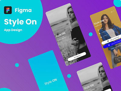 Sign up / Sign in Screens branding graphic design ui