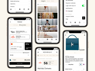 Onirique - Ecommerce iOS App