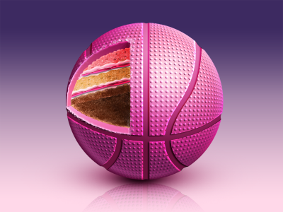 basketball cake