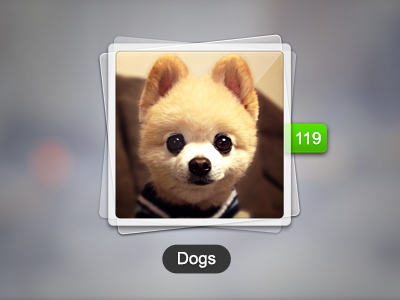 Dog dog icon photo rebound sky