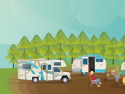 Orlando Camping - Part 1 camper camping central florida fire florida orlando rv tent