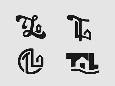 WIP :: Logo Mark - T.L. home logo mark real estate realtor residential