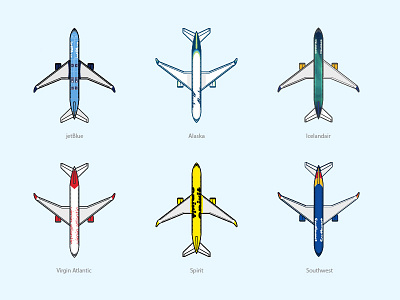 Airline Liveries 2d airplane branding design icon illustration illustrator logo plane vector
