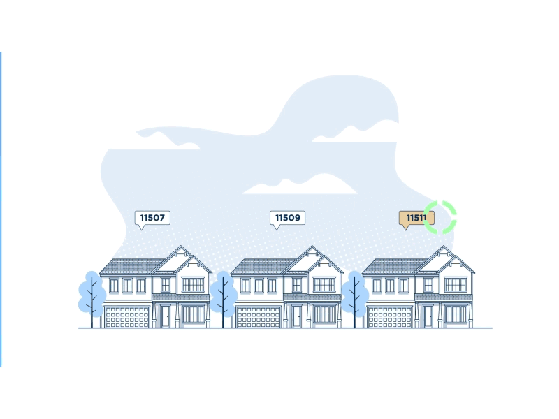 Letterfly App Animation animation app branding design flat houses illustration investor real estate typography vector web