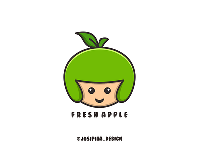 FRESH APPEL ameica app apparel brand branding canada cartoon design dubai graphic design illustration kuwait logo logoawesome logoidentity logoprofesional logoroom logos sport texas