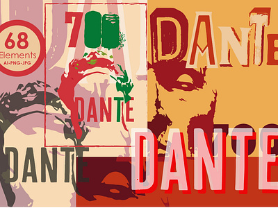 Dante Alighieri 700 - Posters & Logos