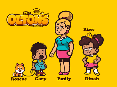 The Oltons Character Line Up