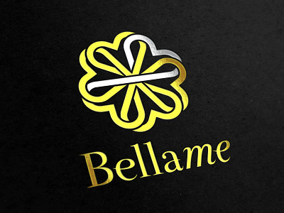 Bellame b feminine gold heart luxury ornamental