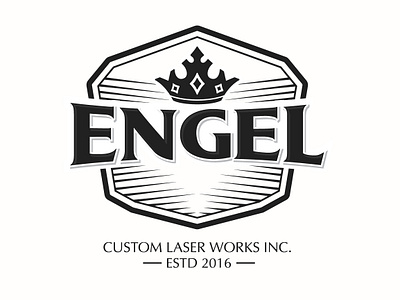 Engel crest crown logo logo design logodesign logos