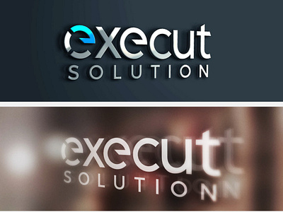 Execut Solution logo logo design logodesign logotype