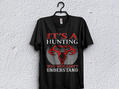 Hunting t-Shirt Design branding graphic design motion graphics plant t shirt design t shirt t shirt design idea t shirt mockup t shirt png t shirt pod design t shirt printing t shirt template tree t shirt vector