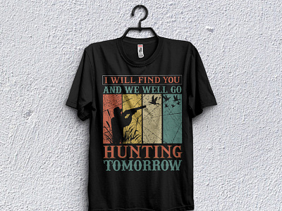 Hunting t-shirt Design design illustration logo plant t shirt design t shirt t shirt design idea t shirt mockup t shirt png t shirt pod design t shirt printing t shirt template tree t shirt vector