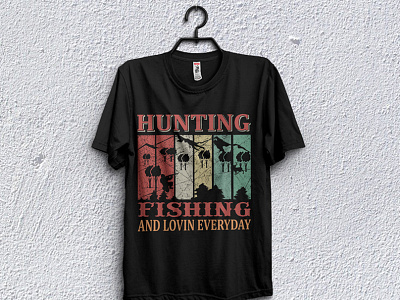 Hunting t-shirt Design 3d animation branding design graphic design illustration logo motion graphics plant t shirt design t shirt t shirt design idea t shirt mockup t shirt png t shirt pod design tree t shirt ui