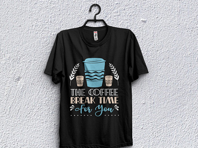 Coffee break Time t-shirt Design