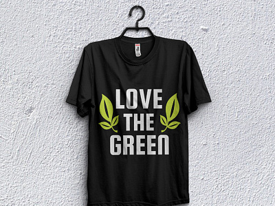 Love the green t-shirt design