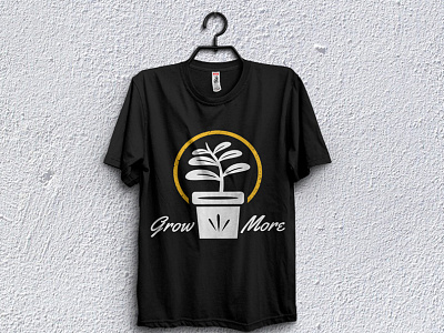 Grow more t-shirt design