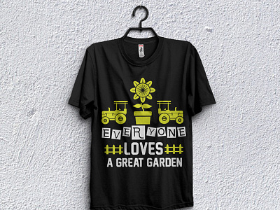 Everyone loves a great garden t-shirt design