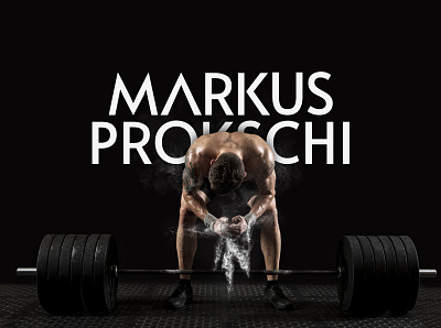 Markus Prokschi Training | Brand Identity animation brand identity branding design fitness gym logo personal trainer typography