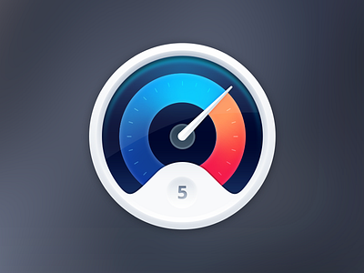 iStat Menus 5 Icon app dashboard dial icon menu performance rebound