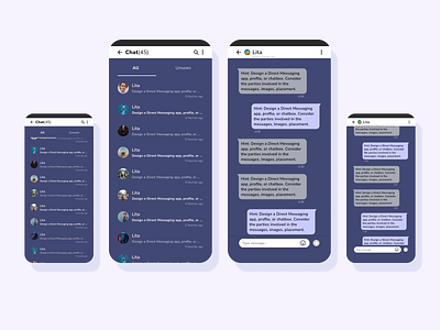 Direct Messaging | Daily UI 013