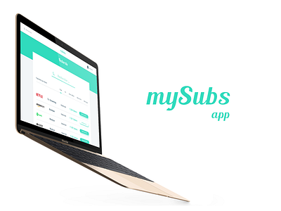 mySubs App Website