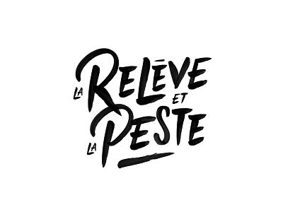 La Relève et La Peste blog landing web webdesign