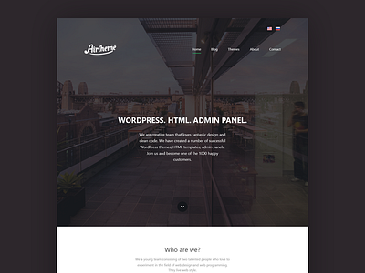 AirTheme | Personal Website