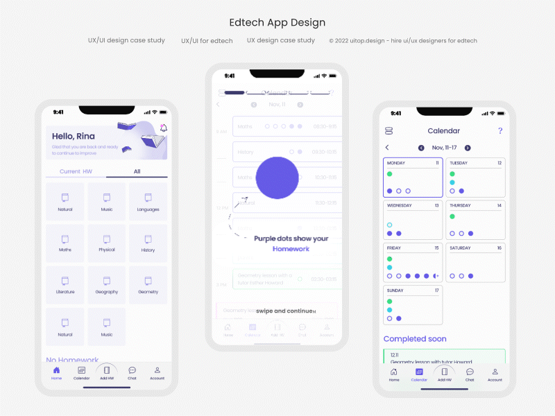 FocusED - Mobile App UI/UX for Edtech