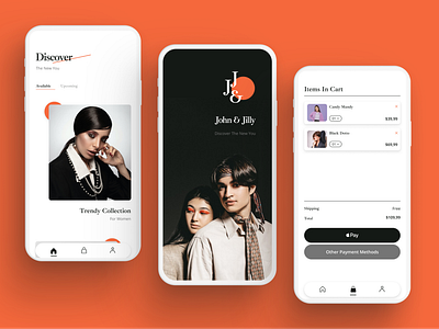 Fashion Store App Design