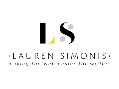 Lauren Simonis // Logo Concept bold brand concept design geometric identity logo minimal