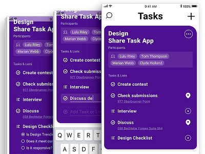 Share Tasks