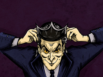 Король 2d graphic design illustration король корона персонаж рисунок фотошоп
