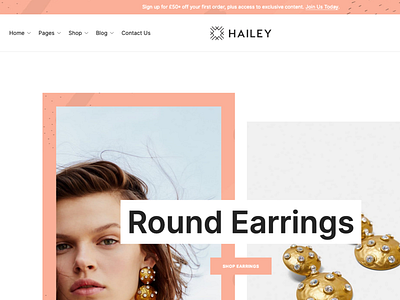 Hailey - Classic WooCommerce Theme