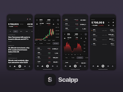 Scalpp — Crypto Wallet App