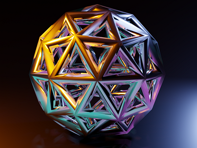 Icosphere 3d