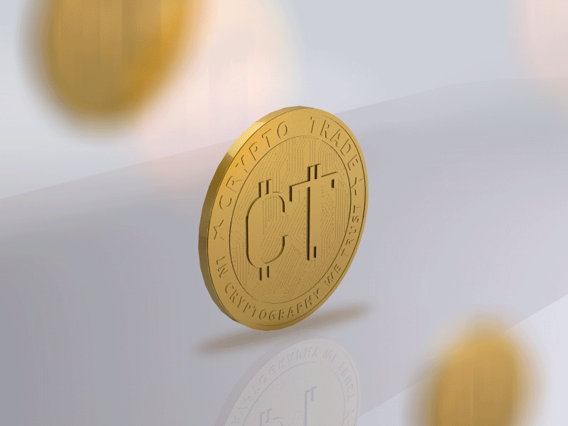 Coin 3d animation branding cinema4d coin gif gold logo