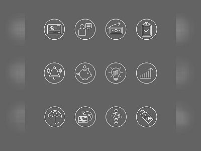 icons for finance service web site icon icons iconsdesign interface line lineart outline thin ui ux web webdesign