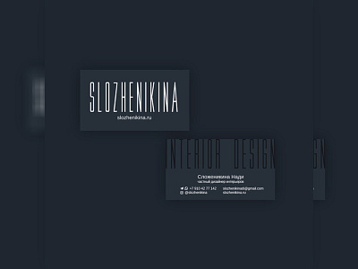 business card design