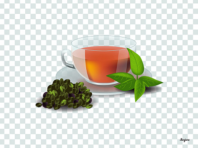 Tea vector