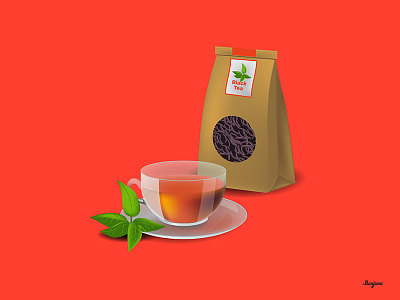 Tea vector